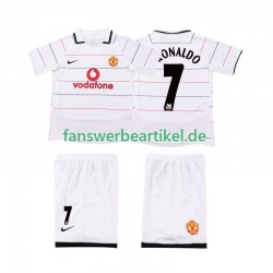 Retro Cristiano Ronaldo 7 2003 2005 Trikot Manchester United Kinder Heimausrüstung Kurzarm