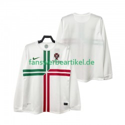 Retro 2012 Trikot Portugal Herren Auswärtsausrüstung Langarm
