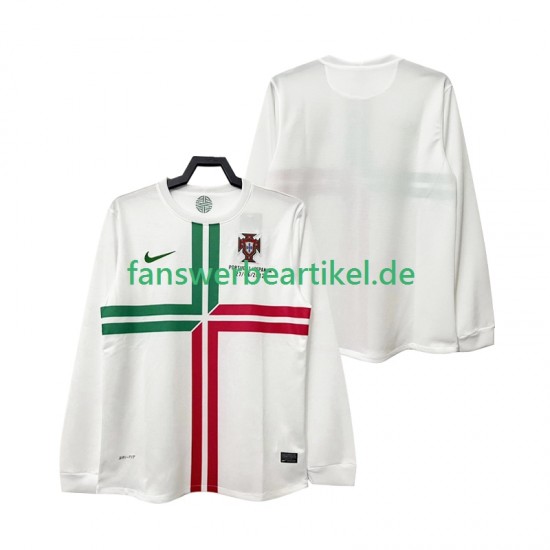 Retro 2012 Trikot Portugal Herren Auswärtsausrüstung Langarm