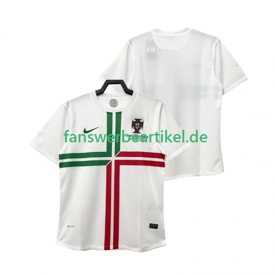 Retro 2012 Trikot Portugal Herren Auswärtsausrüstung Kurzarm