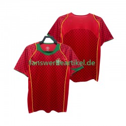 Retro Trikot Portugal Herren Heimausrüstung 2004 Kurzarm