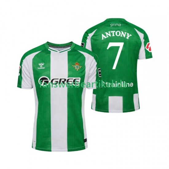 Antony 7 Trikot Real Betis Herren Heimausrüstung 2025-2026 Kurzarm