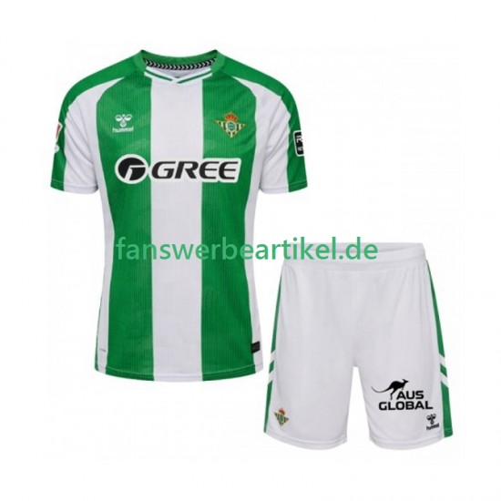 Trikot Real Betis Kinder Heimausrüstung 2025-2026 Kurzarm