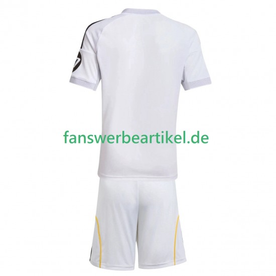Trikot Real Madrid Kinder Heimausrüstung 2025-2026 Kurzarm