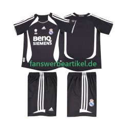 Retro 2007 Trikot Real Madrid Kinder Auswärtsausrüstung 2006 Kurzarm