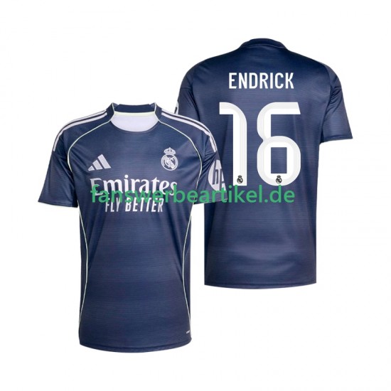 Endrick 16 Trikot Real Madrid Herren Auswärtsausrüstung 2025-2026 Kurzarm
