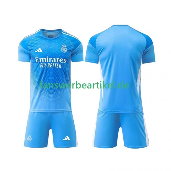 Torwart Trikot Real Madrid Kinder Heimausrüstung 2025-2026 Kurzarm