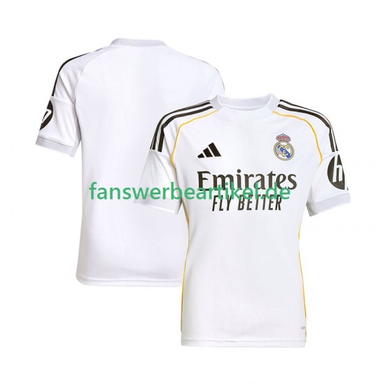 Trikot Real Madrid Herren Heimausrüstung 2025-2026 Kurzarm
