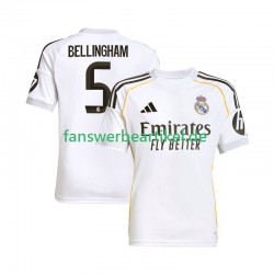 Jude Bellingham 5 Trikot Real Madrid Herren Heimausrüstung 2025-2026 Kurzarm