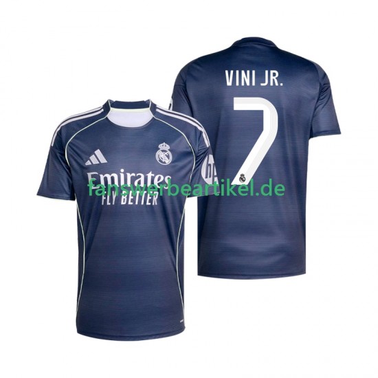 Vinicius Junior 7 Trikot Real Madrid Herren Auswärtsausrüstung 2025-2026 Kurzarm