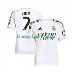 Vinicius Junior 7 Trikot Real Madrid Herren Heimausrüstung 2025-2026 Kurzarm