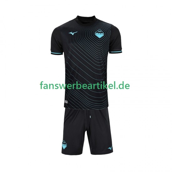 Trikot Lazio Rom Kinder Ausweich ausrüstung 2024-2025 Kurzarm