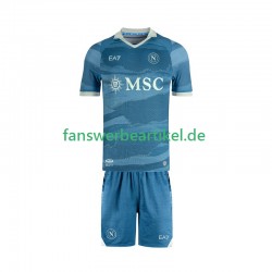SSC Special Trikot SSC Neaples Kinder Heimausrüstung 2024-2025 Kurzarm