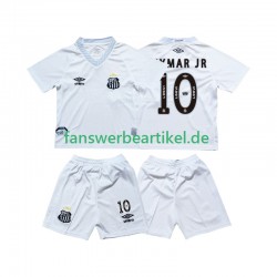 Neymar JR 10 Trikot Santos Kinder Heimausrüstung 2025-2026 Kurzarm