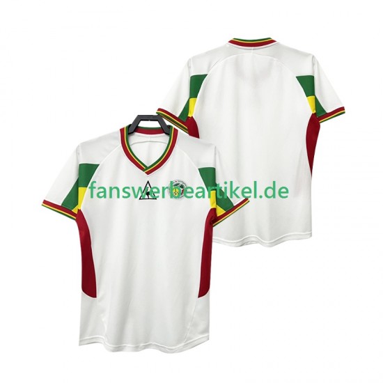 Retro 2002 Trikot Senegal Herren Heimausrüstung Kurzarm