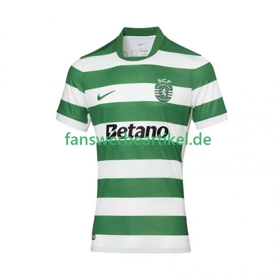Trikot Sporting CP Herren Heimausrüstung 2025-2026 Kurzarm