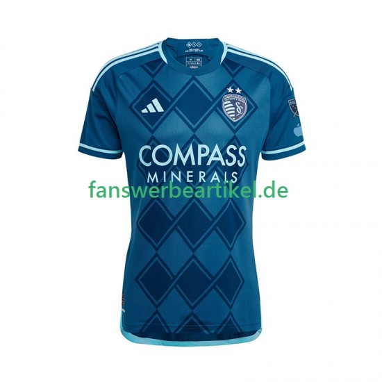 Trikot Sporting Kansas City Herren Auswärtsausrüstung 2025-2026 Kurzarm