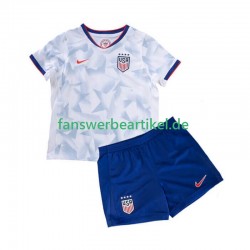 Trikot USA Kinder Heimausrüstung 2025 Kurzarm