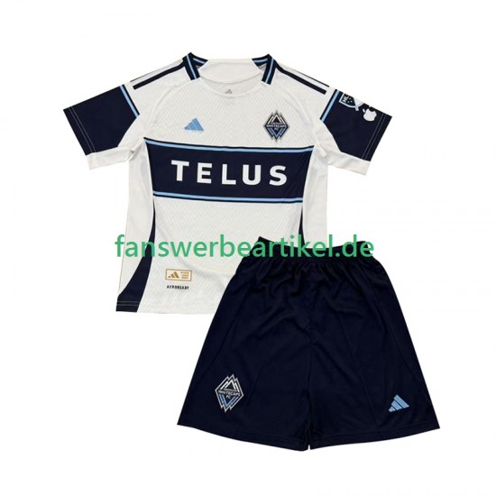 Trikot Vancouver Whitecaps Kinder Auswärtsausrüstung 2025 Kurzarm