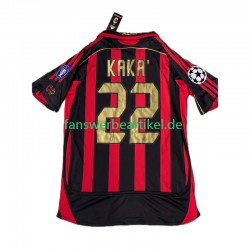 KAKA 8 Retro -2007 Trikot AC Mailand Herren Heimausrüstung 2006 Kurzarm