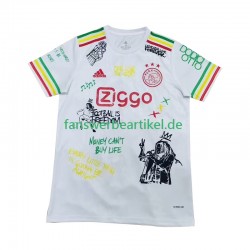 Bob Marley Special Trikot Ajax Amsterdam Herren Heimausrüstung 2025 Kurzarm