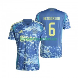 Henderson 6 Trikot Ajax Amsterdam Herren Auswärtsausrüstung 2024-2025 Kurzarm