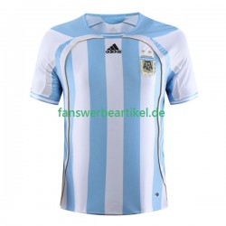 Retro Trikot Argentinien Herren Heimausrüstung 2006 Kurzarm