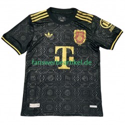 125th Anniversary Trikot FC Bayern München Herren Heimausrüstung Schwarz 2024-2025 Kurzarm