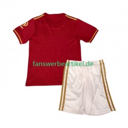 125th Anniversary Trikot FC Bayern München Kinder Heimausrüstung Rot 2024-2025 Kurzarm