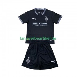 Trikot Borussia Mönchengladbach Kinder Auswärtsausrüstung 2024-2025 Kurzarm