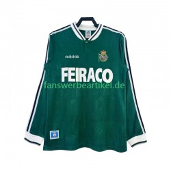 Deportivo de La Coruna Retro Trikot Herren Auswärtsausrüstung 1999 Langarm