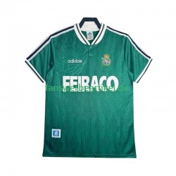 Deportivo de La Coruna Retro Trikot Herren Auswärtsausrüstung 1999 Kurzarm