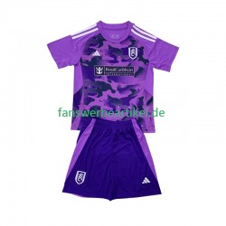 Trikot Fulham Kinder Ausweich ausrüstung 2024-2025 Kurzarm