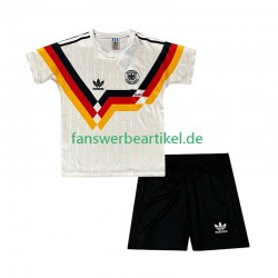 Retro Trikot Deutschland Kinder Heimausrüstung 1990 Kurzarm