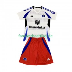 Trikot Hamburger SV Kinder Heimausrüstung 2024-2025 Kurzarm