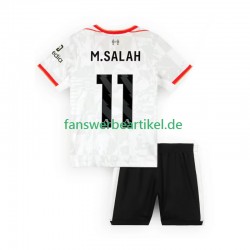 M.SALAH 11 Trikot Liverpool Kinder Ausweich ausrüstung 2024-2025 Kurzarm
