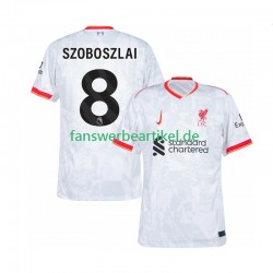 Szoboszlai 8 Trikot Liverpool Herren Ausweich ausrüstung 2024-2025 Kurzarm