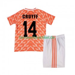 Cruyff 14 Retro 1988 Trikot Niederlande Kinder Heimausrüstung Kurzarm
