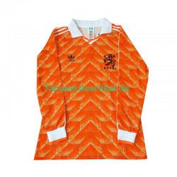 Retro 1998 Trikot Niederlande Herren Heimausrüstung Langarm