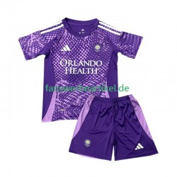 Trikot Orlando City SC Kinder Heimausrüstung 2025 Kurzarm