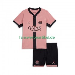 Trikot Paris Saint-Germain Kinder Ausweich ausrüstung 2024-2025 Kurzarm