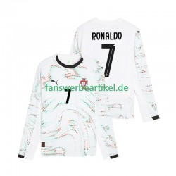 Cristiano Ronaldo 7 Trikot Portugal Herren Auswärtsausrüstung 2025 Langarm
