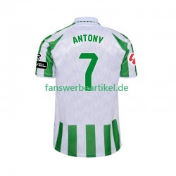 ANTONY 7 Trikot Real Betis Herren Heimausrüstung 2024-2025 Kurzarm