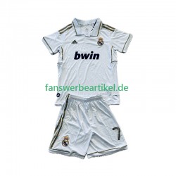 Cristiano Ronaldo 7 Retro -2012 Trikot Real Madrid Kinder Heimausrüstung 2011 Kurzarm