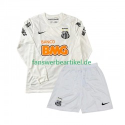 Santos Retro -2012 Trikot Kinder Heimausrüstung 2011 Langarm
