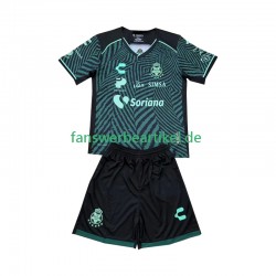 Santos Laguna Trikot Kinder Auswärtsausrüstung 2024-2025 Kurzarm