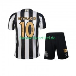 Santos Neymar JR 10 Trikot Kinder Auswärtsausrüstung 2024-2025 Kurzarm