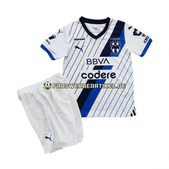 Trikot CF Monterrey Kinder Auswärtsausrüstung 2023-2024 Kurzarm