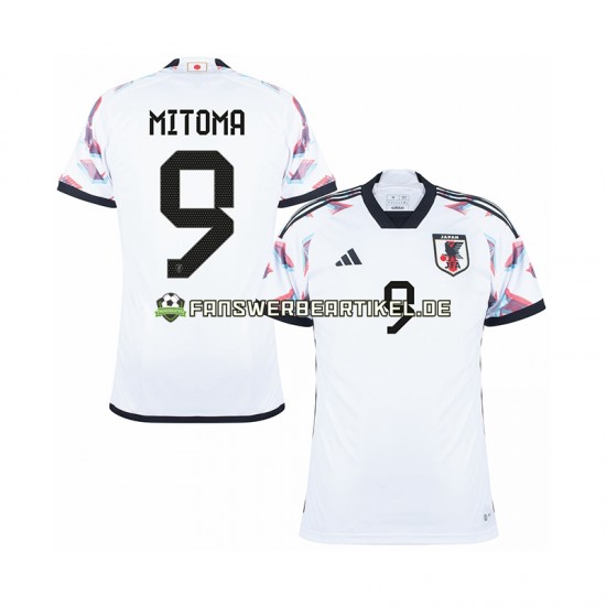 MITOMA 9 Trikot Japan Herren Auswärtsausrüstung WM 2022 Kurzarm