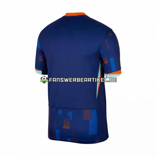 Trikot Niederlande Herren Auswärtsausrüstung Euro 2024 Kurzarm